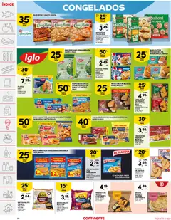 Pré-visualização CROCANTES DE FRANGO RECHEADOS IGLO, CROCANTES DE FRANGO RECHEADOS IGLO TOMATE & MANJERICÃO/ALHO & SALSA EMB.: 204 G válido de 19.05.2026 | Página: 30
