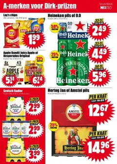 Dirk folder / publicité - Voorbeeld van een folder van Dirk, geldig van 29/07/2026 | Pagina: 20 | Producten: Fles, Chips, Zak, Iphone 8