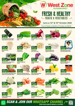 Preview of Westzone Supermarket offers valid from 14 Oct, 2026
