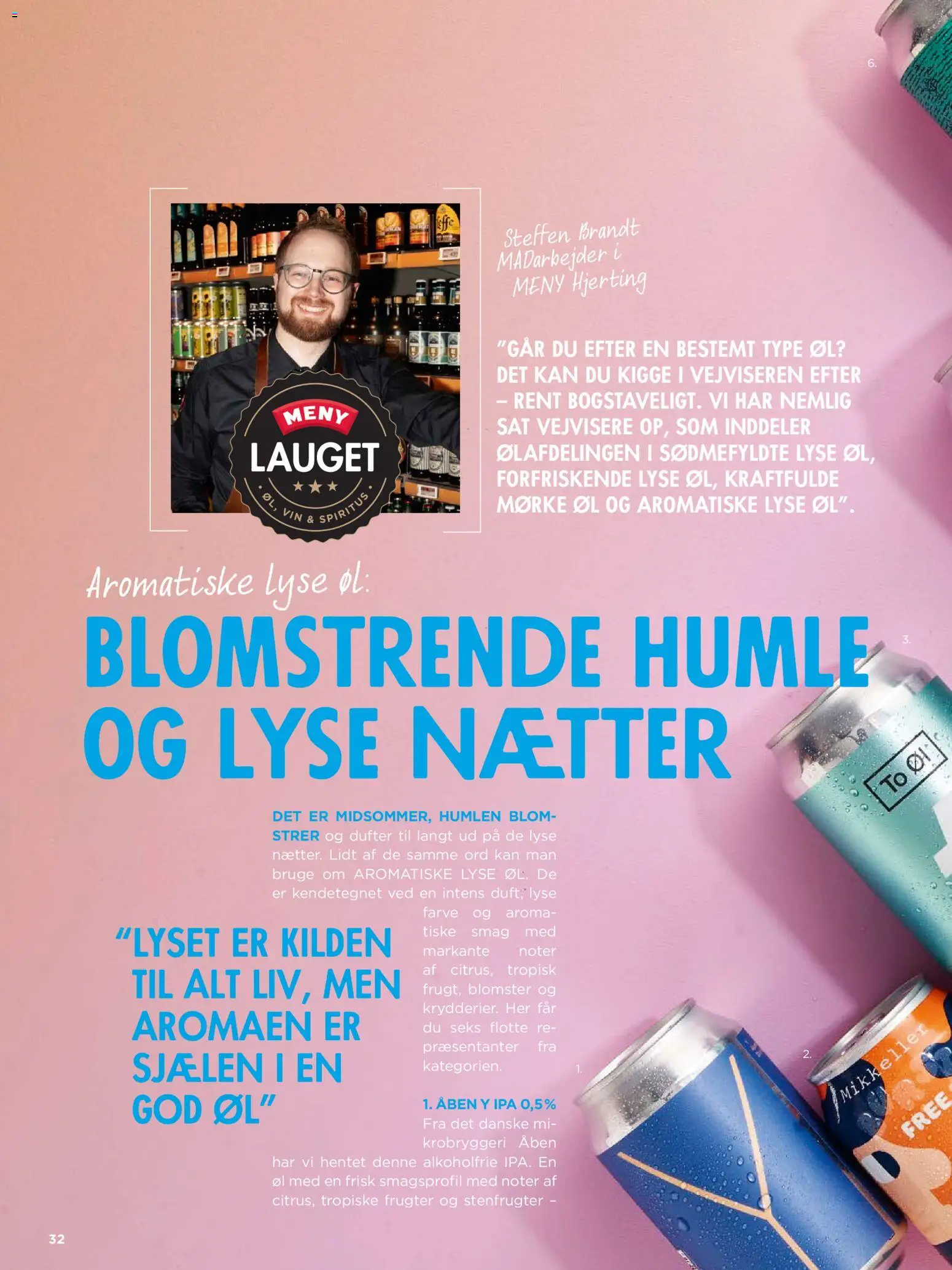 Meny tilbudsavis – gyldig fra 04.06.2026 | Side: 32 | Produkter: Vin, Øl, Søm