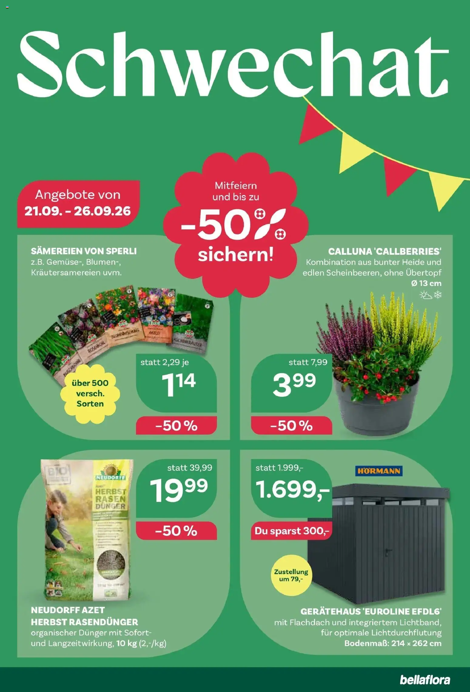 bellaflora - Bellaflora: Flugblatt von 10.09.2026 - Aktuelle Angebote | Seite: 3