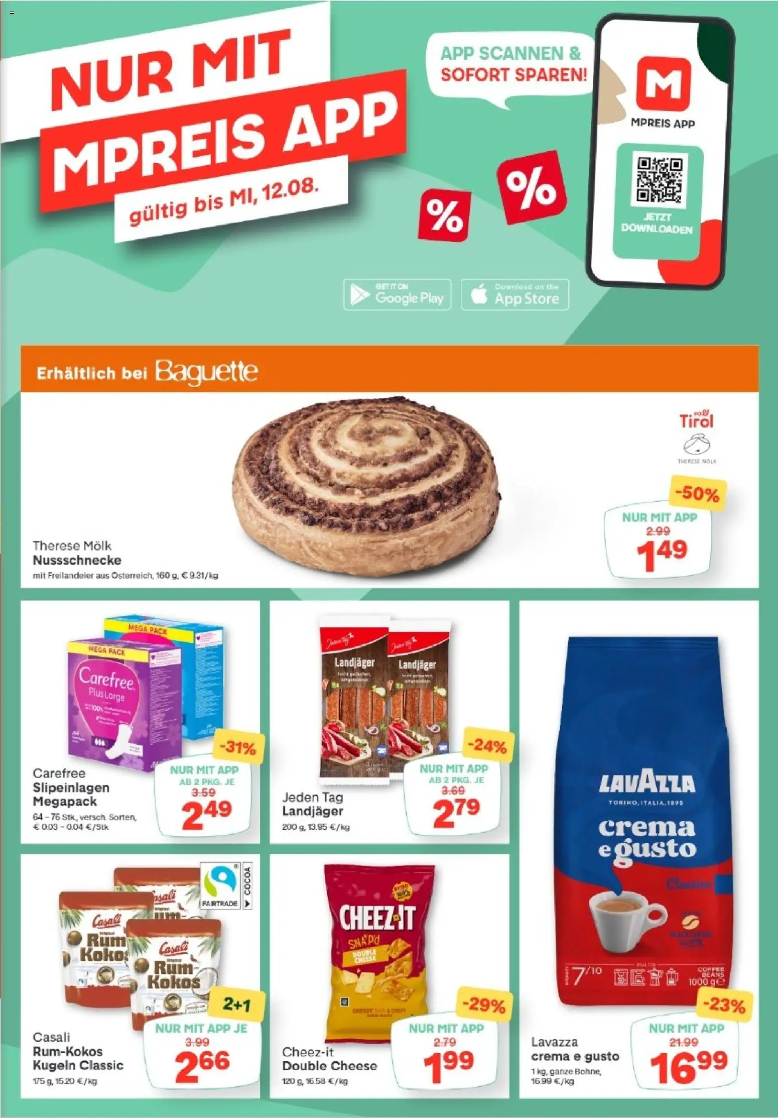 MPREIS Anras gültig ab 30.07.2026 | Seite: 13 | Produkte: Jääkaappipakastin