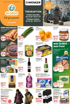 Globus Prospekt ab 26.10.2026 gültig