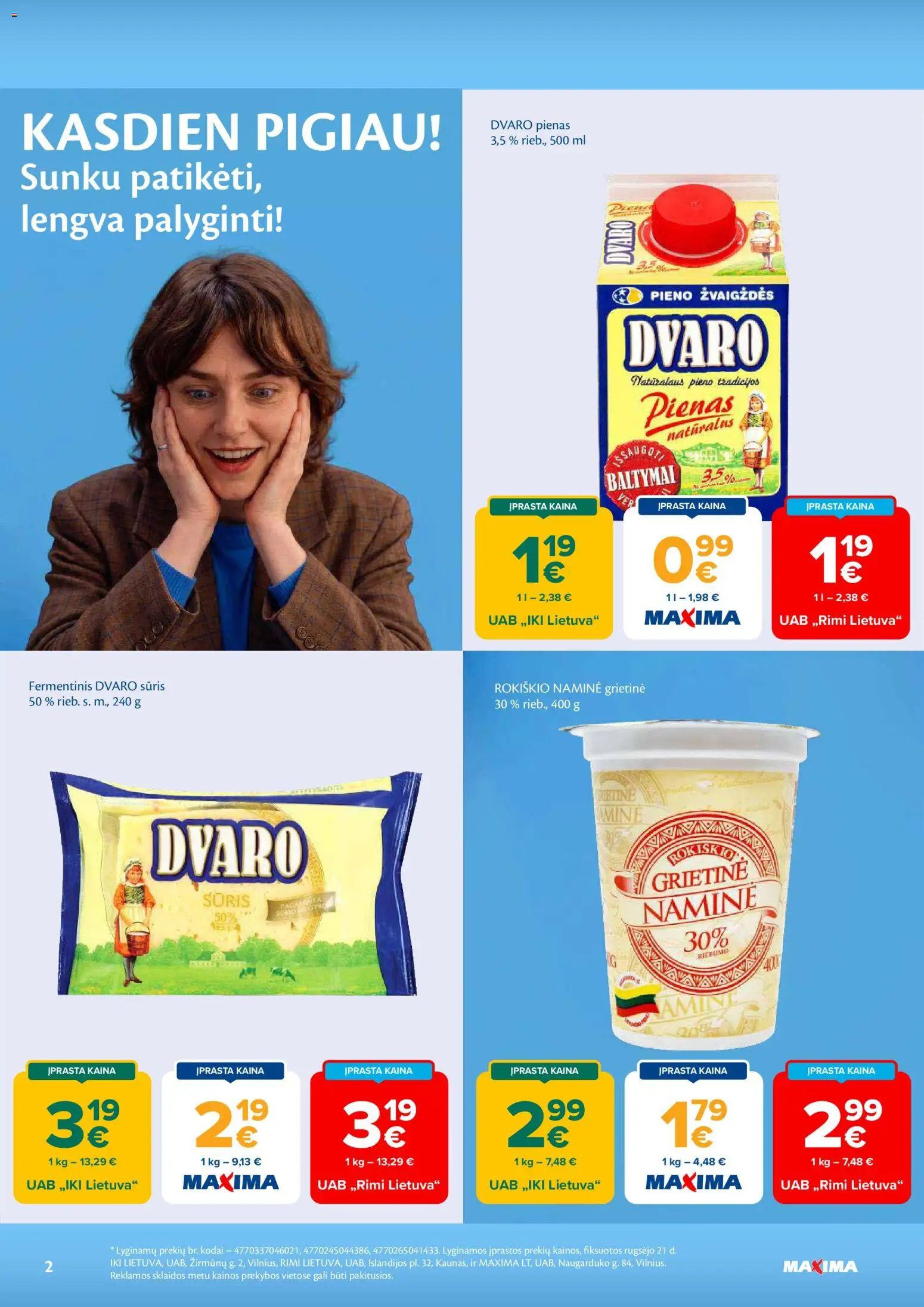 MAXIMA akcijos nuo 2026.09.29 | Puslapis: 2
