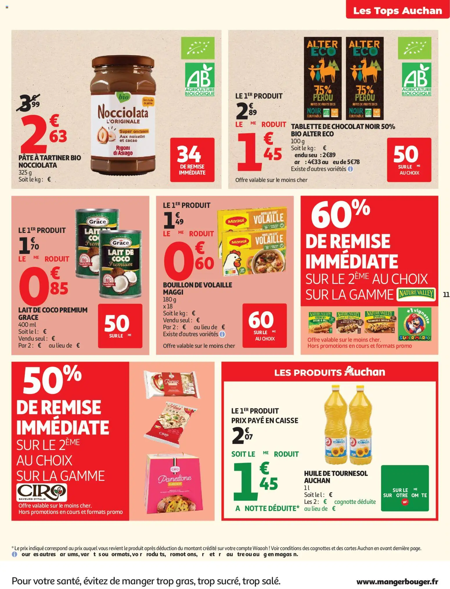{H1} | Pagina: 11 | Producten: Cacao, Bouillon, La, Pâté