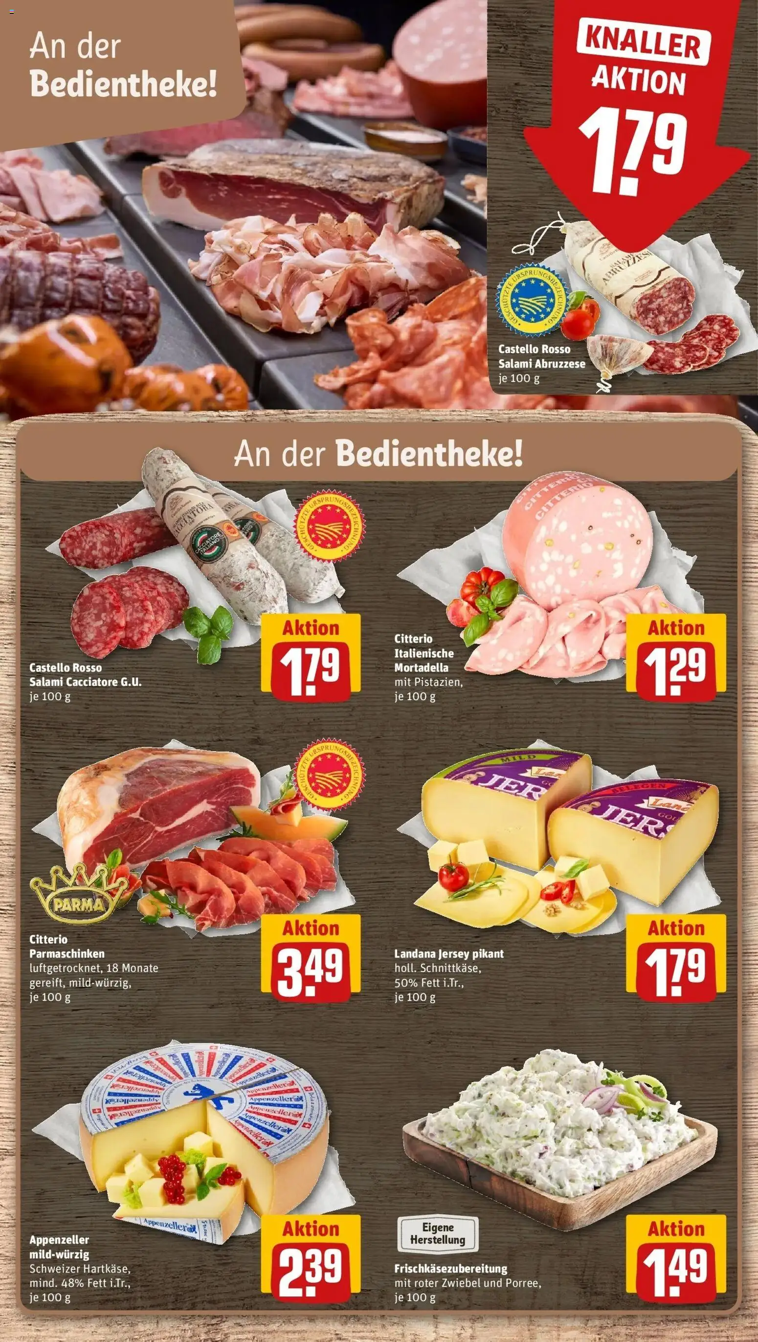 REWE Prospekt ab 05.10.2026 zum Blättern » Angebote | Seite: 13 | Produkte: Salami