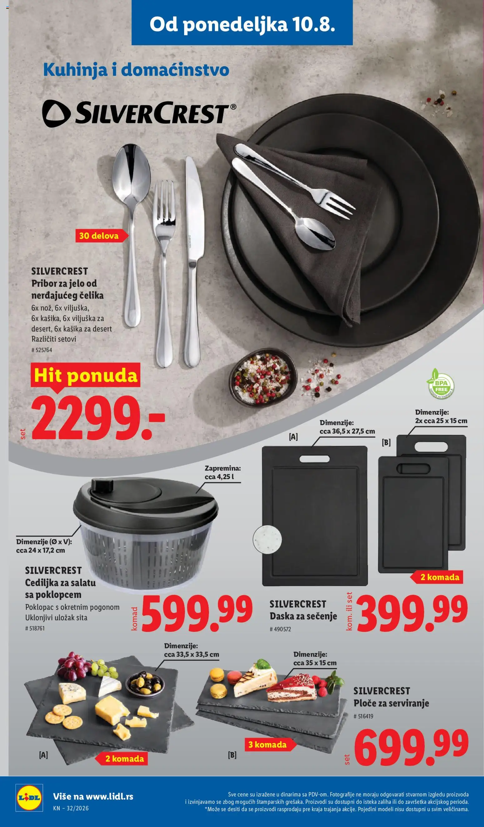 Lidl katalog - važi od 06.08.2026 | Strana: 86