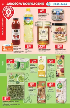 Pogląd oferty "E.Leclerc gazetka - Tanio To Tu" - ważna od 28.09.2026 | Strona: 12 | Produkty: Karta, Suszone pomidory, Soja, Passata