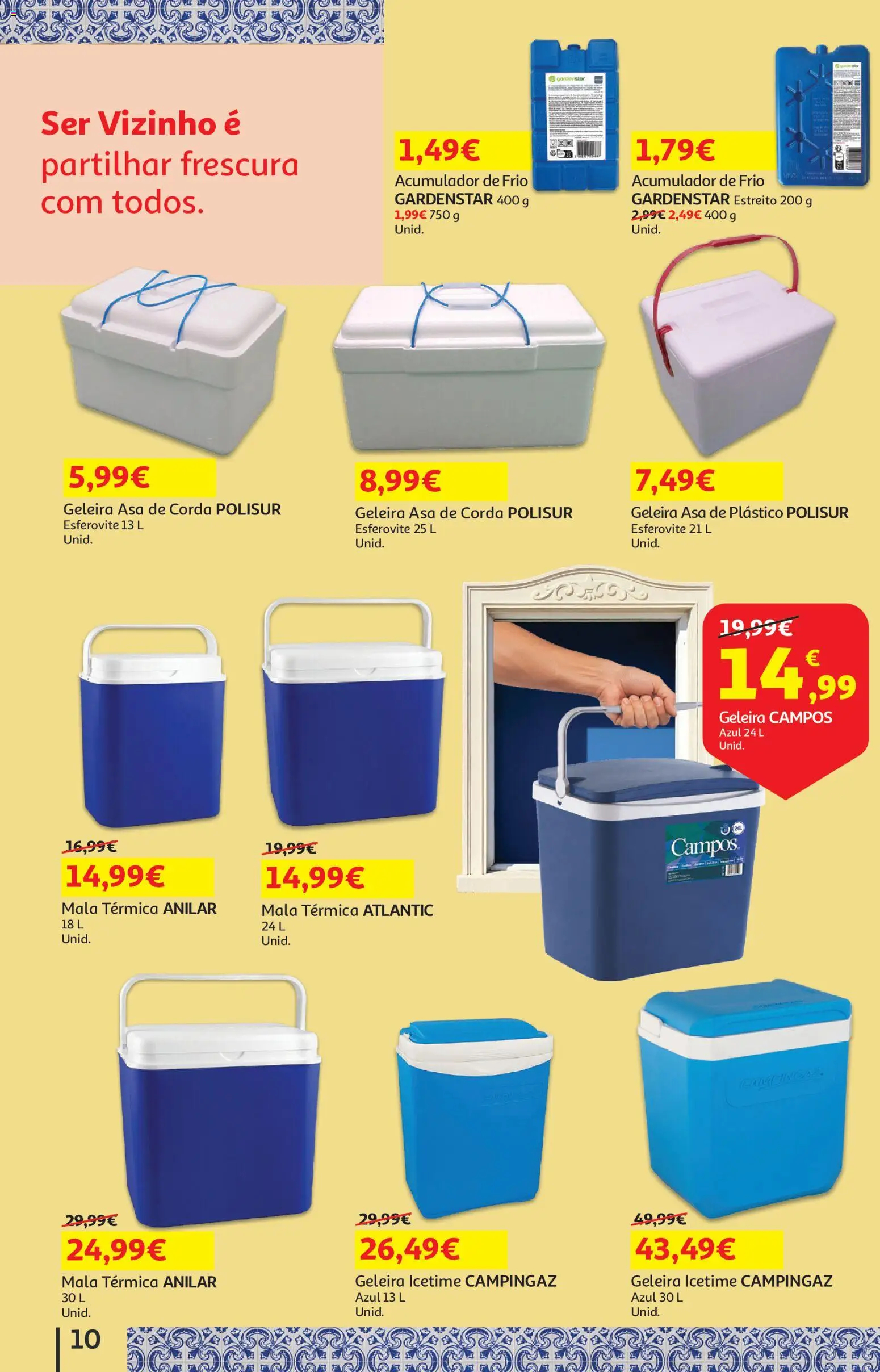 Auchan - Férias de Verão - Tempos Livres │ válido de 07/07/2026 | Página: 10