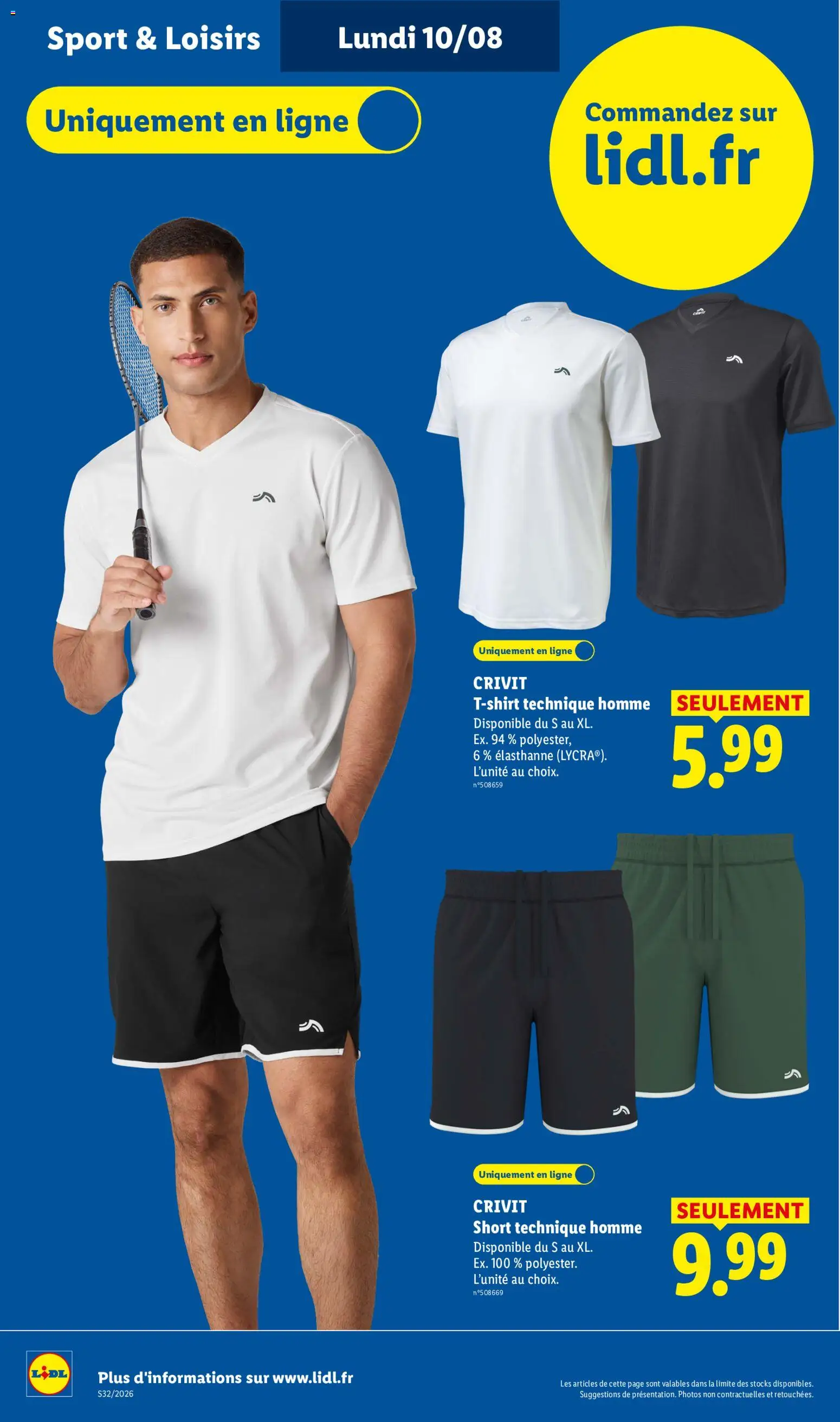 {H1} | Page: 4 | Produits: T-shirt, Shorts, Short, Short technique homme