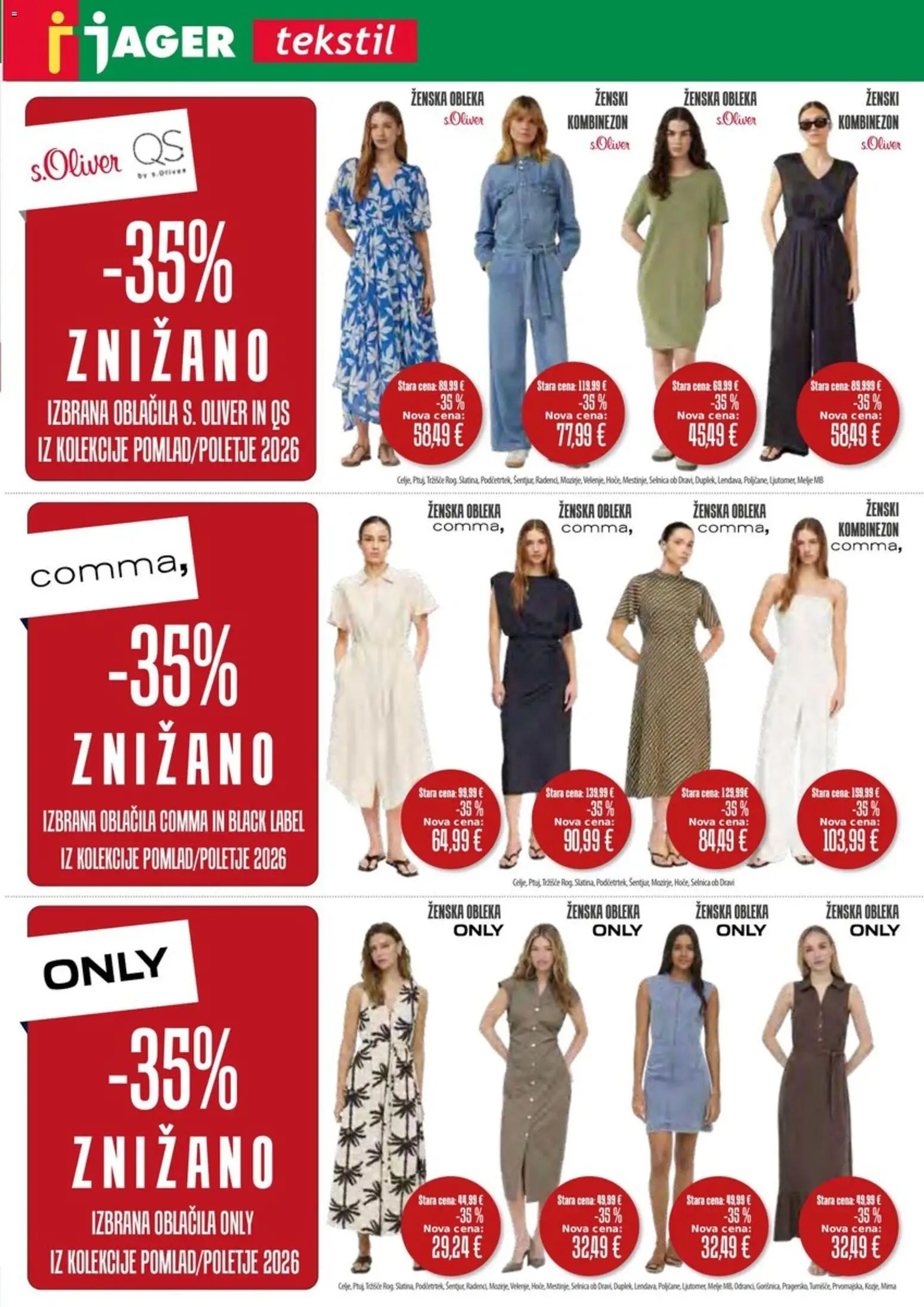 Novi Jager katalog ponudbe – veljaven od 08.07.2026 | Stran: 5 | Izdelki: Oblacila, Kombinezon, Obleka