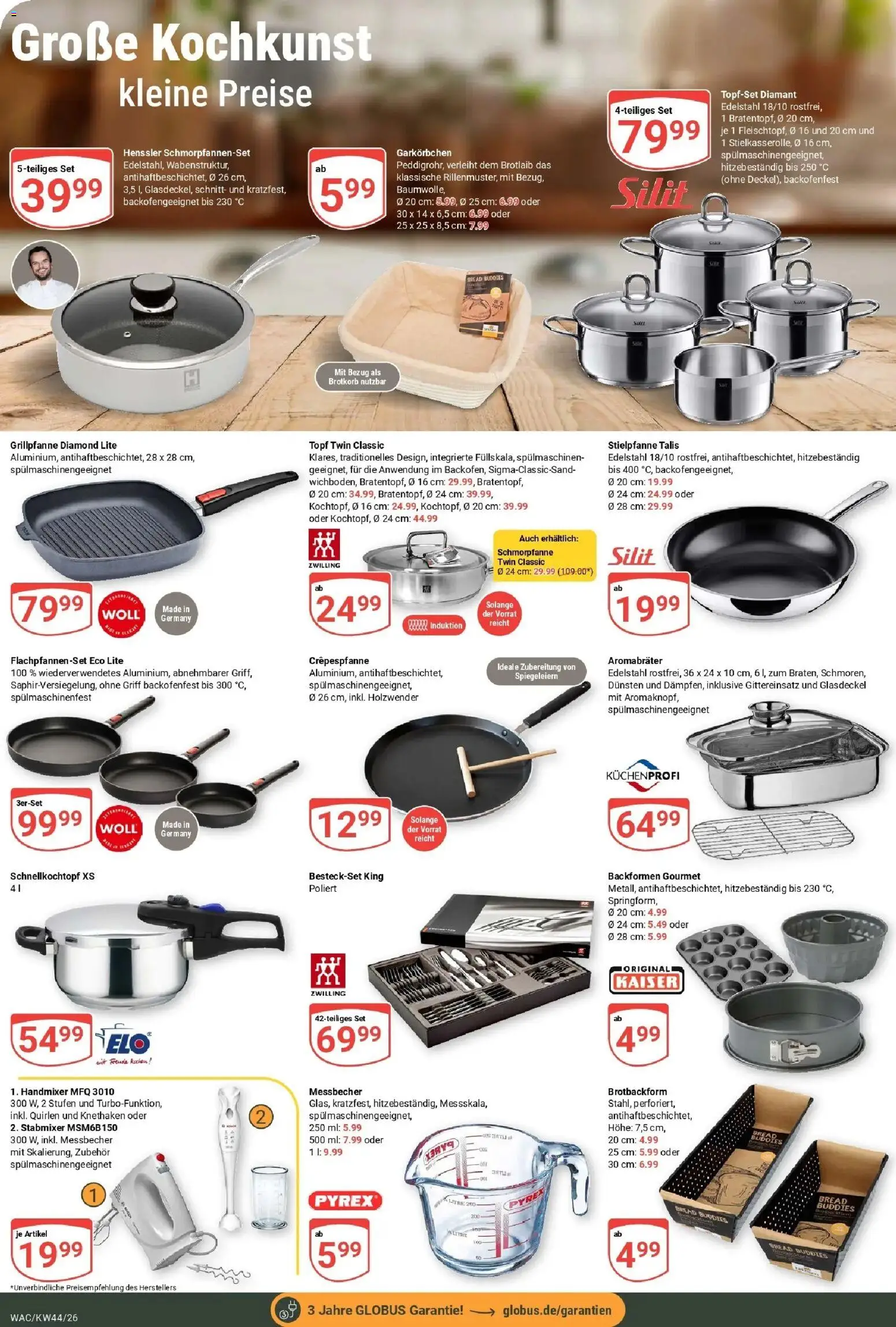 Globus Prospekt Markkleeberg – gültig ab 26.10.2026 | Seite: 31 | Produkte: Handmixer, Stabmixer