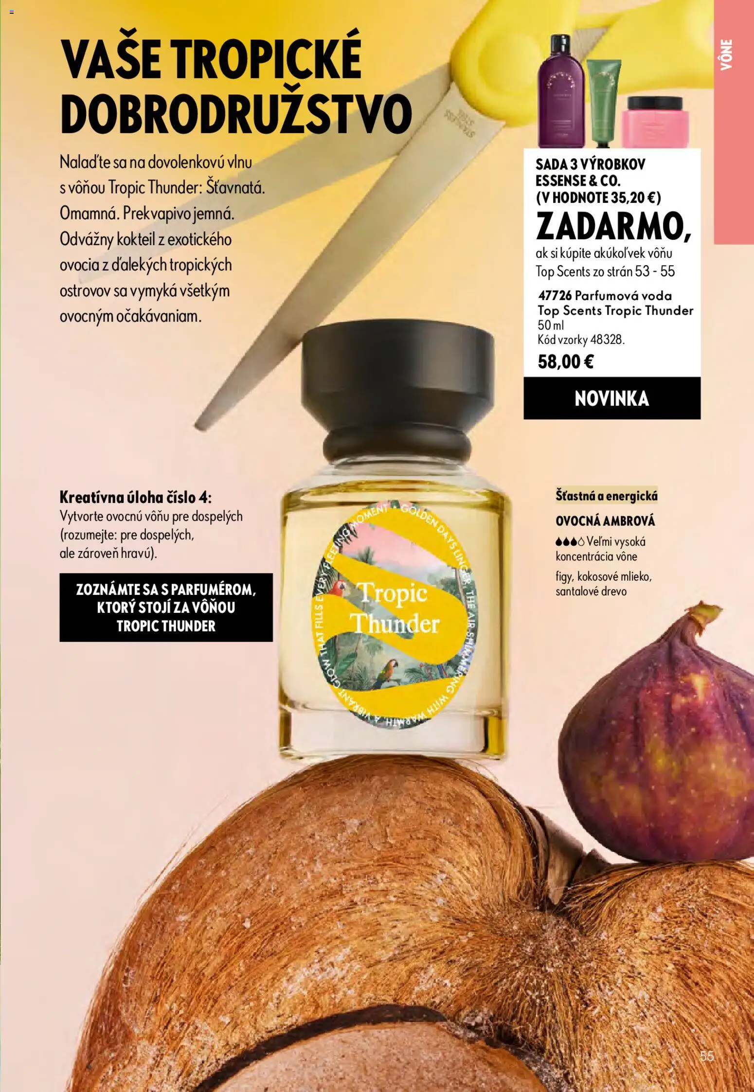 Nové Oriflame akcie – leták je platný od 19.08.2026 | Strana: 55 | Produkty: Voda