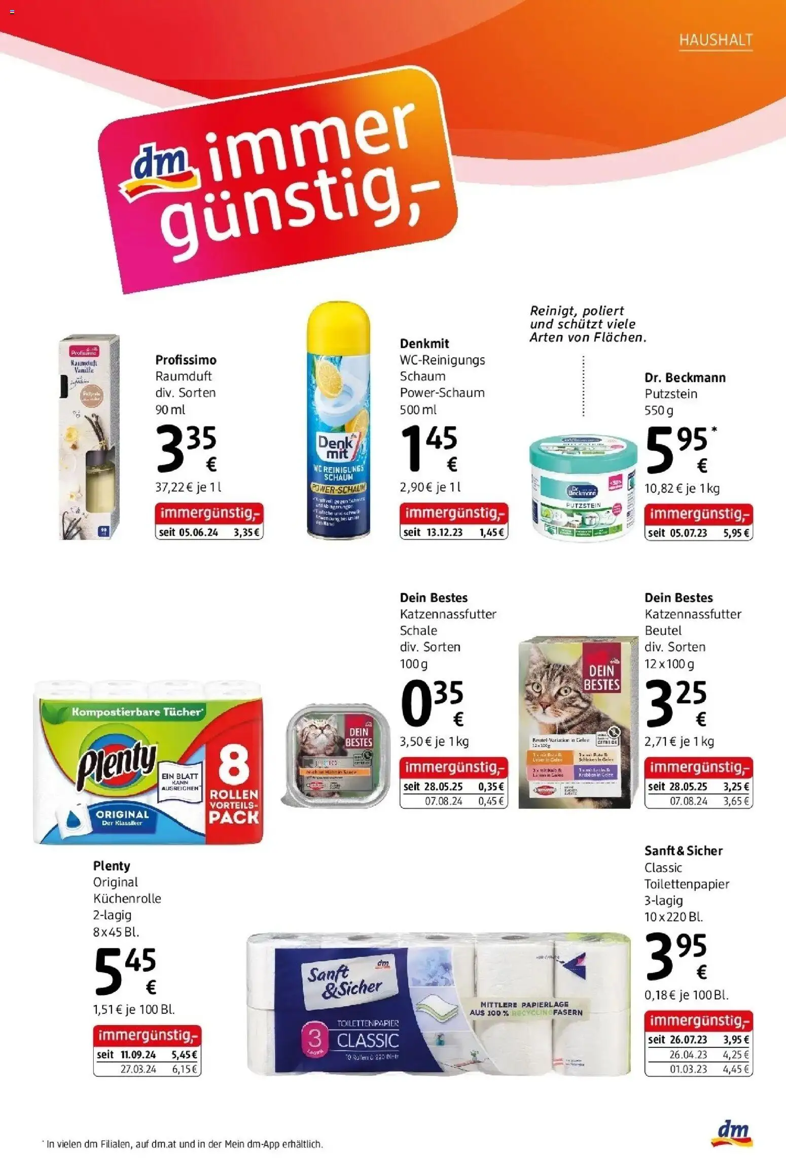 dm drogerie markt Journal Februar 2026 gültig ab 05.02.2026 | Seite: 23 | Produkte: Vanille, Schinken