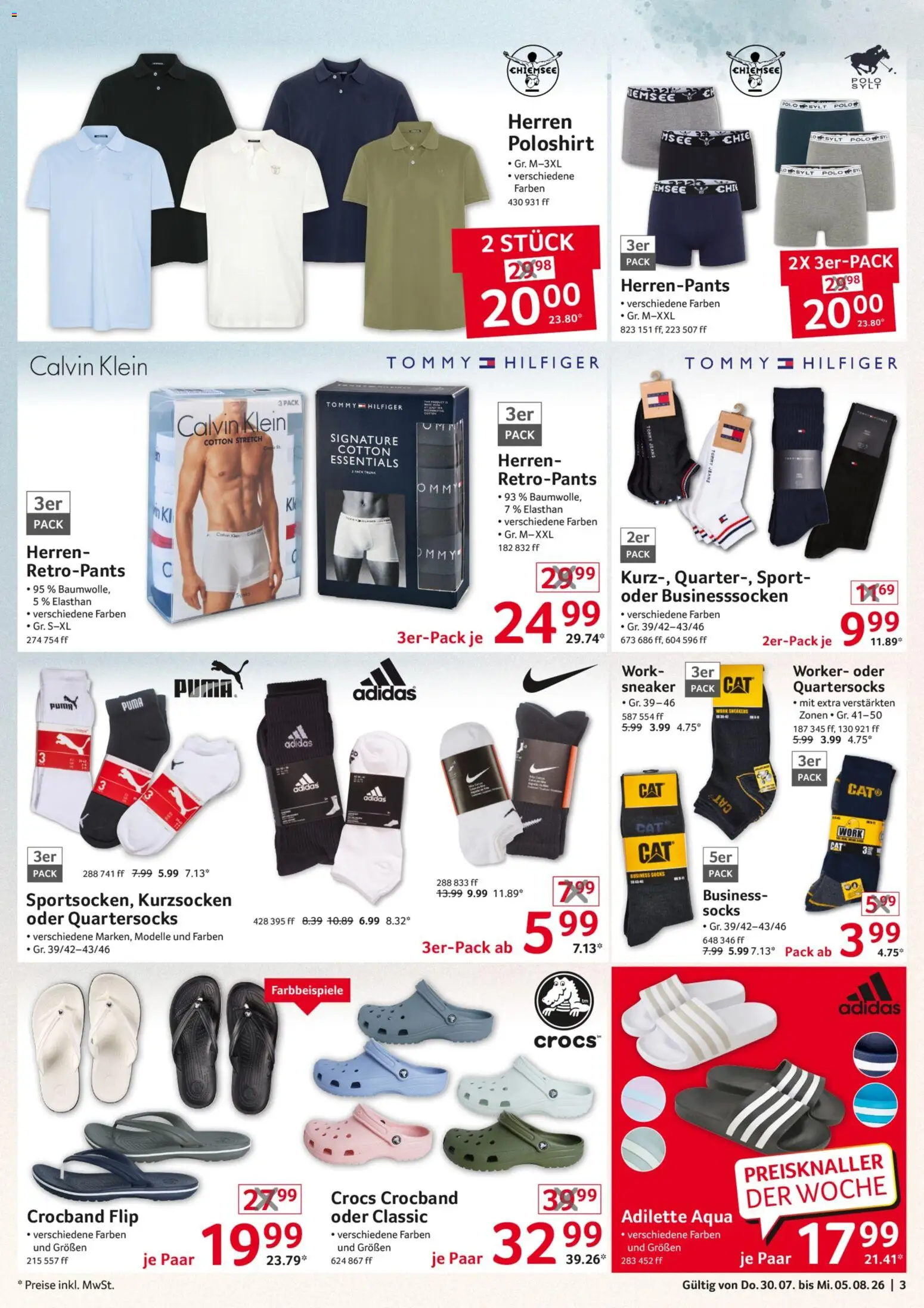 Selgros  Non Food – gültig ab 30.07.2026 | Seite: 3 | Produkte: Poloshirt, Jeans