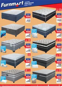 Furnmart specials catalogue – valid from 15.06.2026 | Page: 2 | Products: Duvet, Bed, Blanket, Foam
