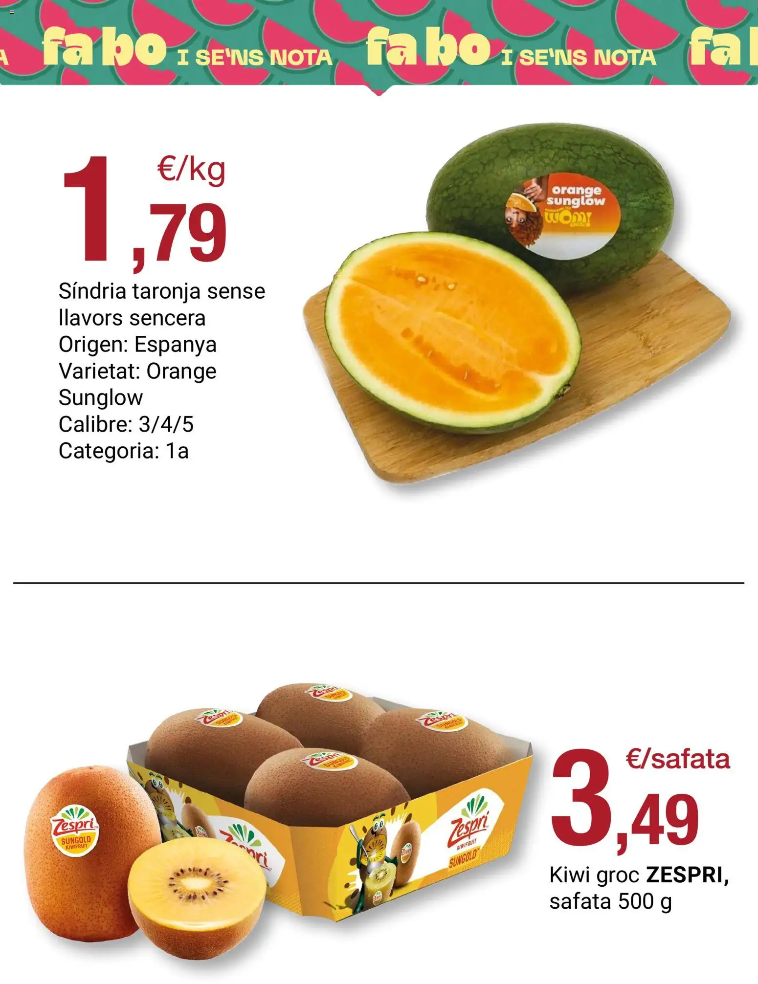 Bonpreu folleto │ válido desde el 30/06/2026 | Página: 6 | Productos: Kiwi