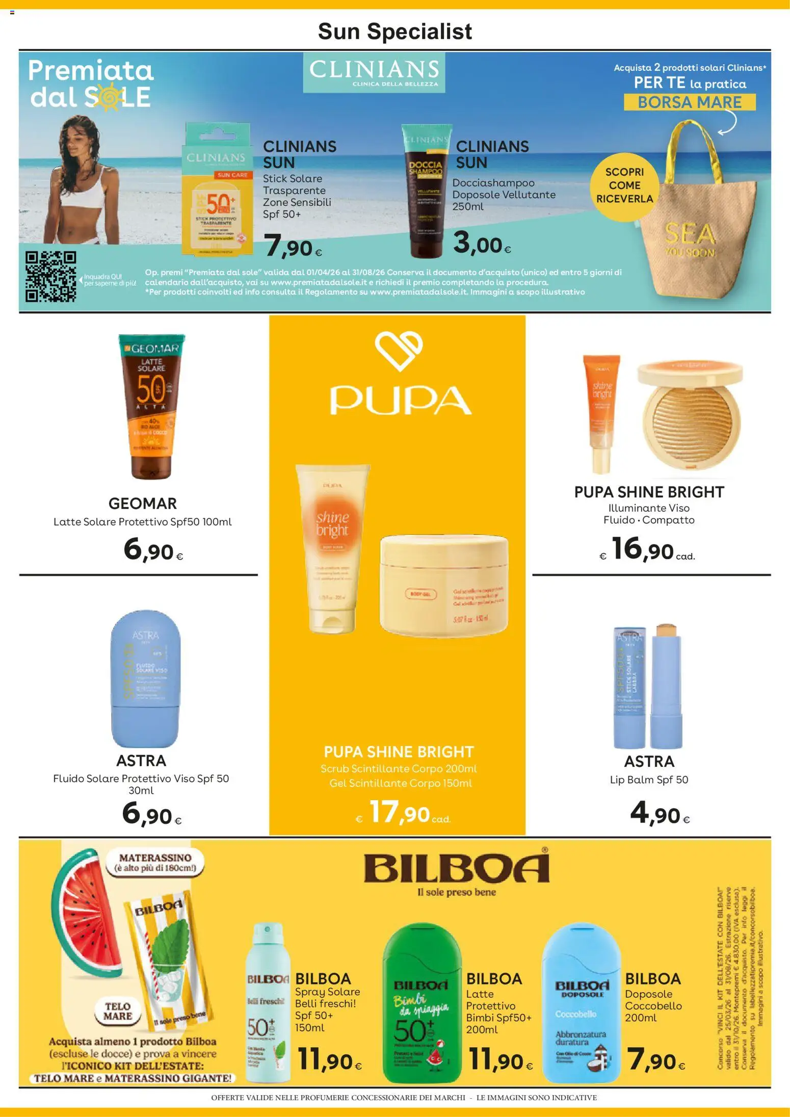 Volantino Idea bellezza del 01.05.2026 | Pagina: 9 | Prodotti: Scrub, Latte, Borsa, Doccia