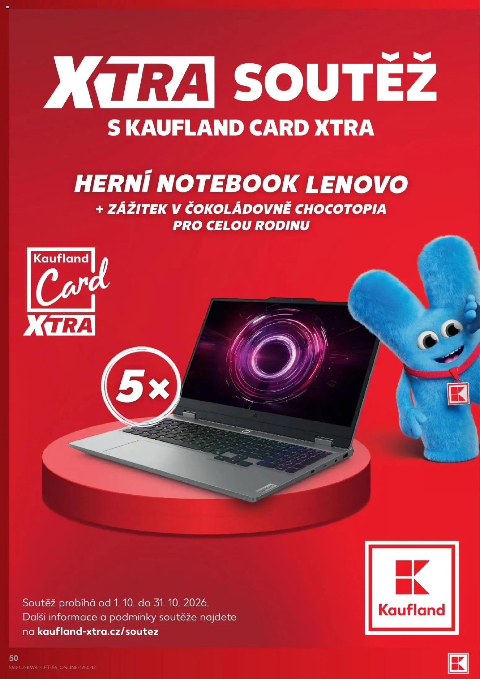 Kaufland leták - Liberec od 07.10.2026 | Strana: 50 | Produkty: Notebook