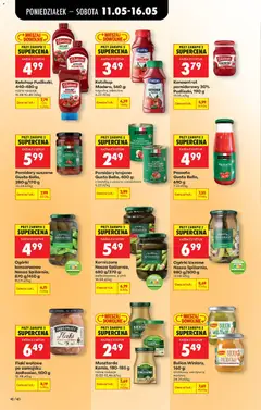 Pogląd oferty "Pomidory suszone Gusto Bello, 280 g/170 g" - ważna od 11.05.2026 | Strona: 68