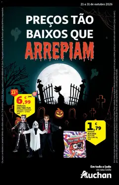 Pré-visualização Auchan Halloween válido de 21/10/2026