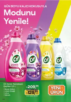 04.06.2026 tarihinden itibaren geçerli olan Migros kataloğu önizlemesi | Sayfa: 106 | Ürünler: Sabun, Koku, Limon