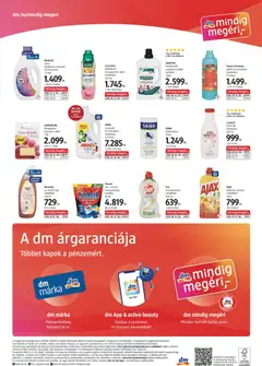 DM Drogerie Markt akciós újság - amely érvényes a következő dátumtól: 23.04.2026 | Oldal: 4 | Termékek: Ariel, Somat, Mosógél, Mosószer