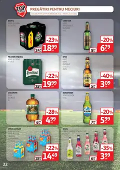 Ofertele Auchan valabile de la 03.06.2026 | Pagină: 22 | Produse: Bere, Plastik Kulübe, Grepfrut, Lămâie