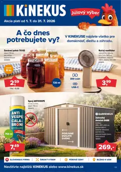 Kinekus leták platný od 01.07.2026
