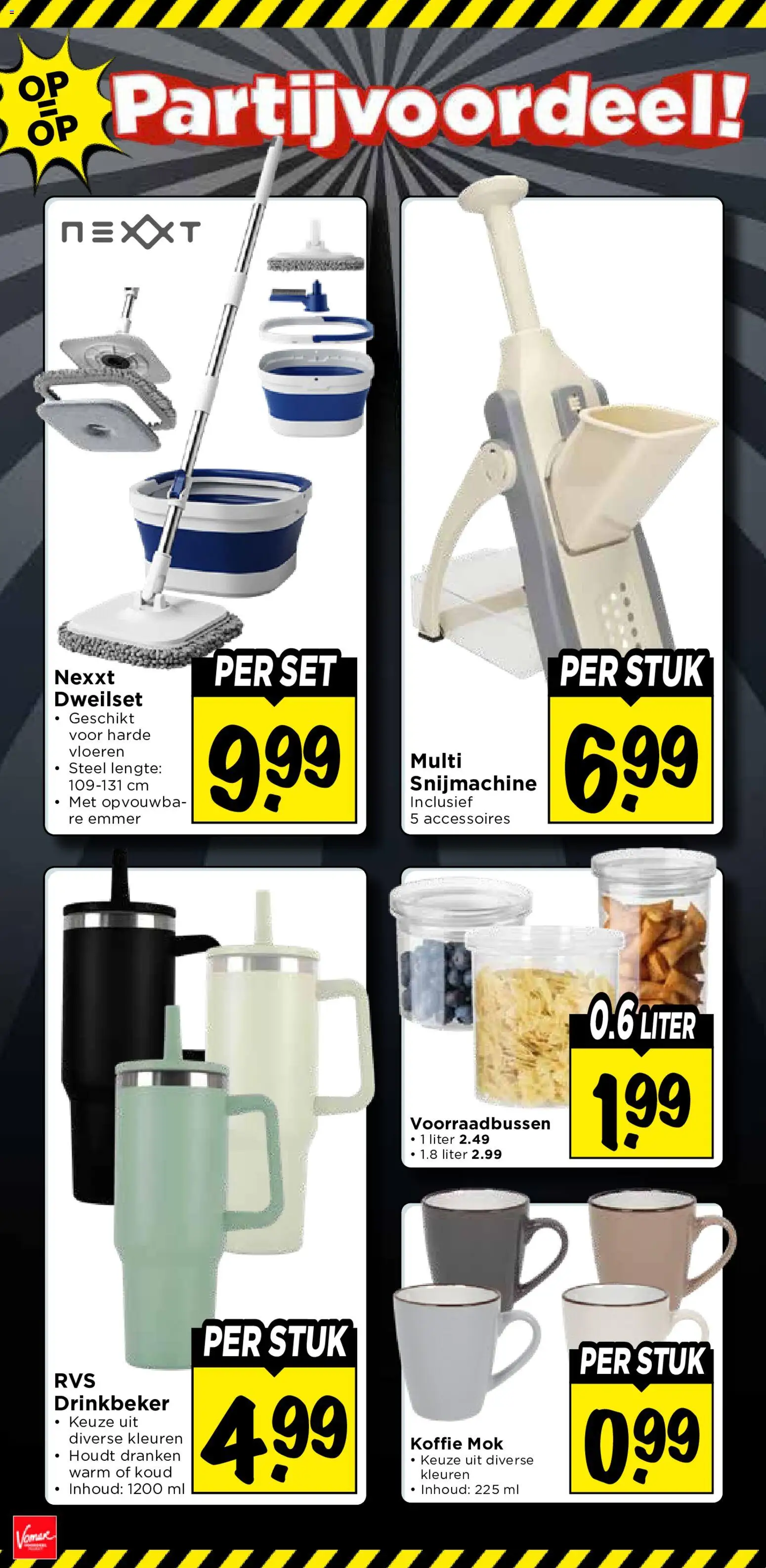 {H1} | Pagina: 34 | Producten: Koffie, Mok, Snijmachine, Vloeren