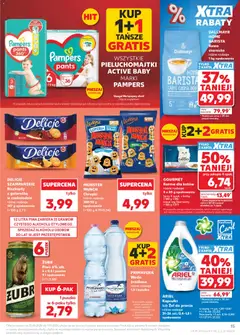 Pogląd oferty "DELICJE SZAMPAŃSKIE Biszkopty z galaretką w czekoladzie, różne rodzaje, 147 g opakowanie" - ważna od 25.06.2026 | Strona: 15
