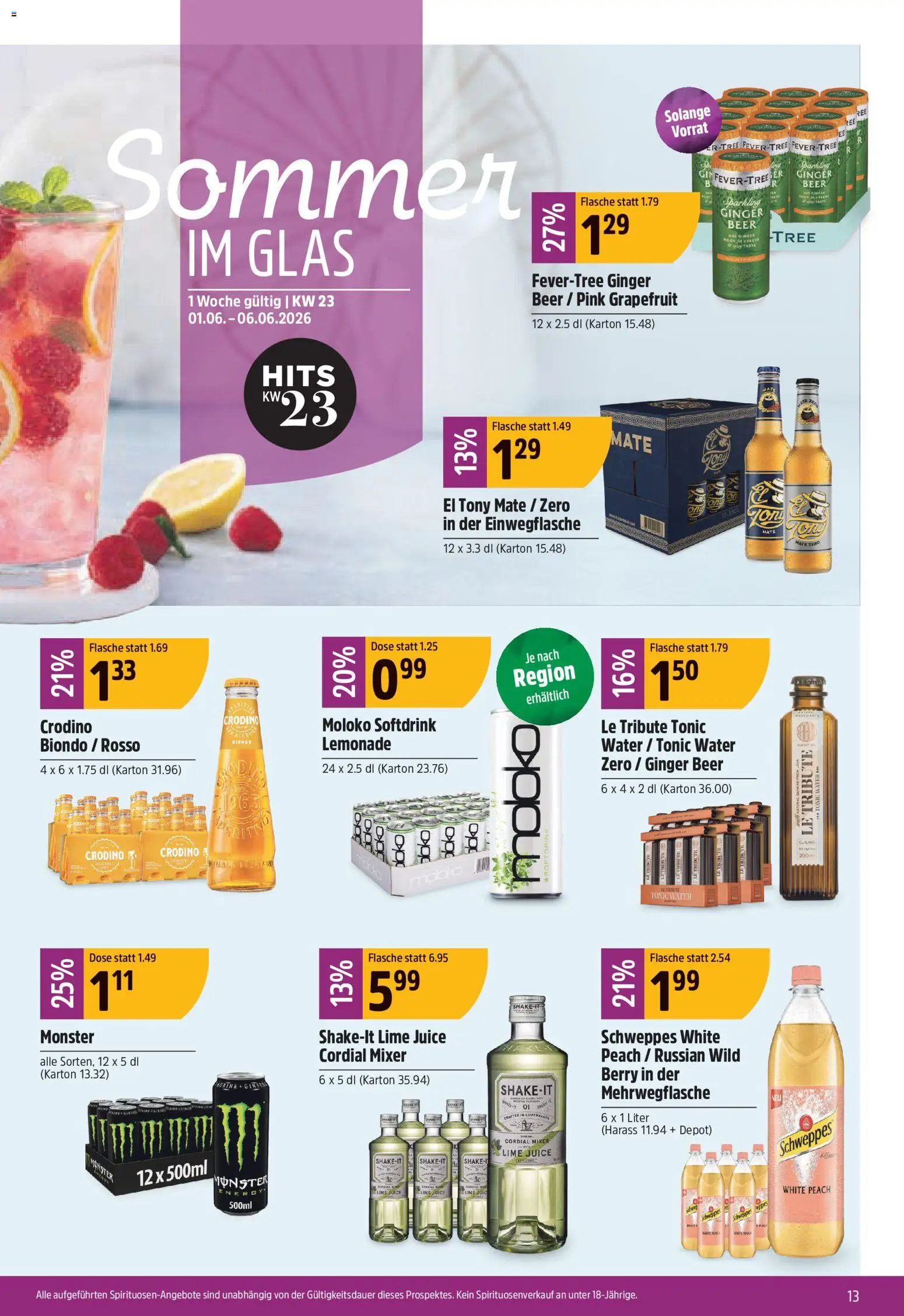 TopCC aktionen – gültig ab 01.06.2026 | Seite: 13 | Produkte: Grapefruit, Mixer