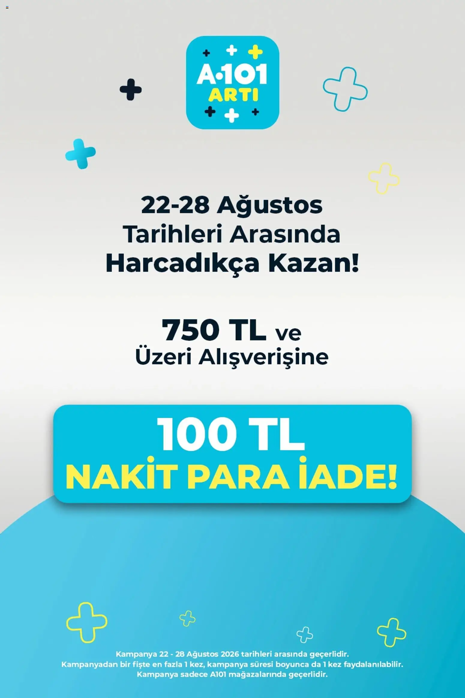 A101 - Arti - 22 Ağustos 2026 tarihinden itibaren geçerlidir | Sayfa: 1