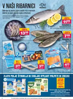 Mercator katalog akcije – veljaven od 08.10.2026 | Stran: 6 | Izdelki: Štruklji, Oslič, Kozice, Zrezki