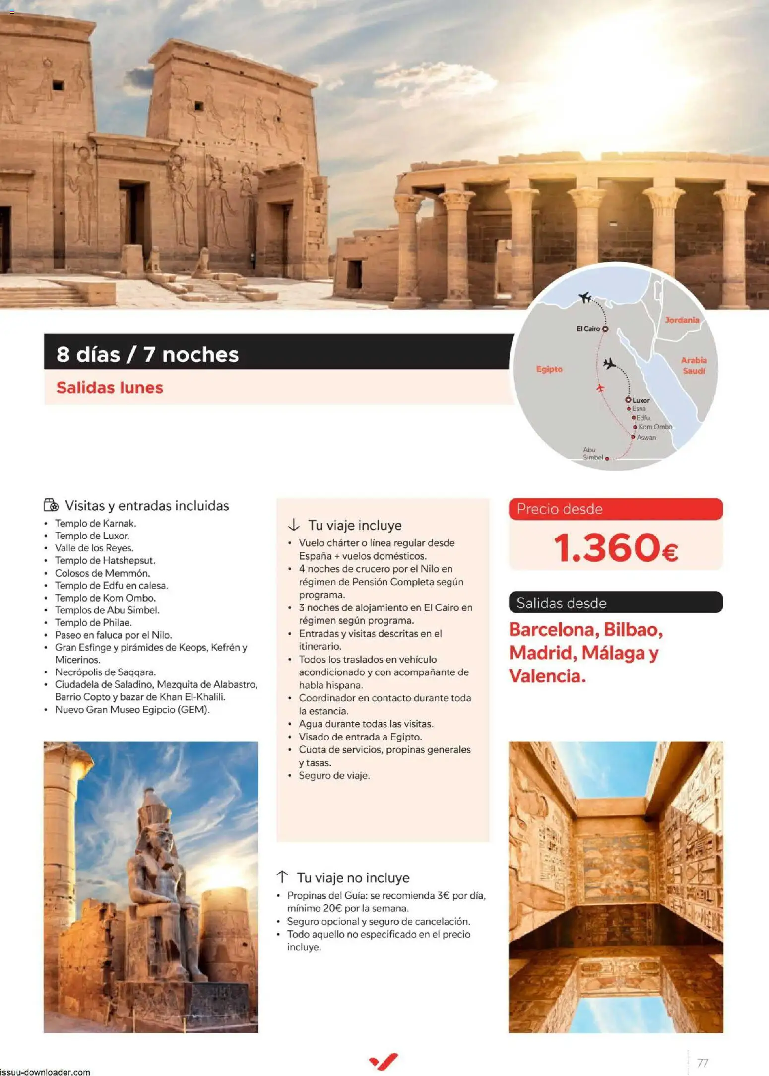 Halcón Viajes Egípto │ válido desde el 06/07/2026 | Página: 77
