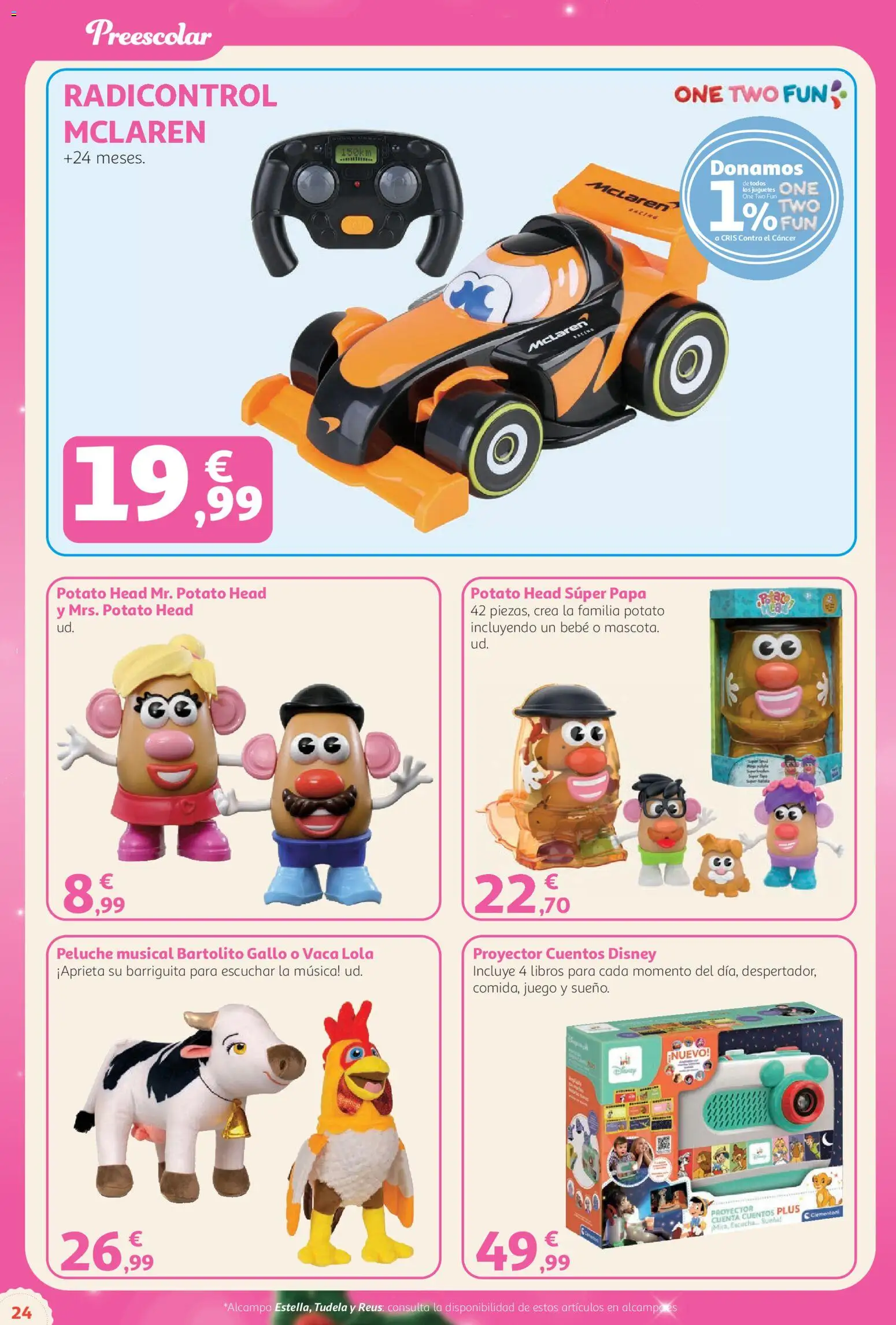 Alcampo Catálogo Juguetes Superstore │ válido desde el 03/11/2026 | Página: 24 | Productos: Libros, Juguetes