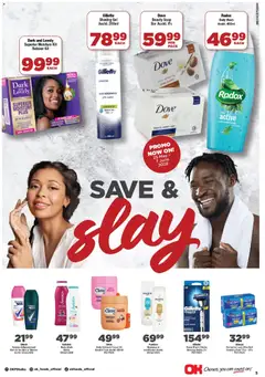 OK Foods specials catalogue – valid from 25.05.2026 | Page: 5 | Products: Pads, Oil, Shampoo, Conditioner