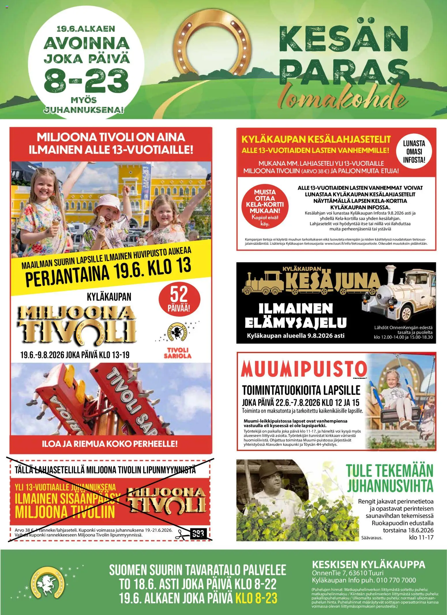 Tuuri tarjoukset – voimassa 17.06.2026 alkaen | Sivu: 1 | Tuotteet: Voi