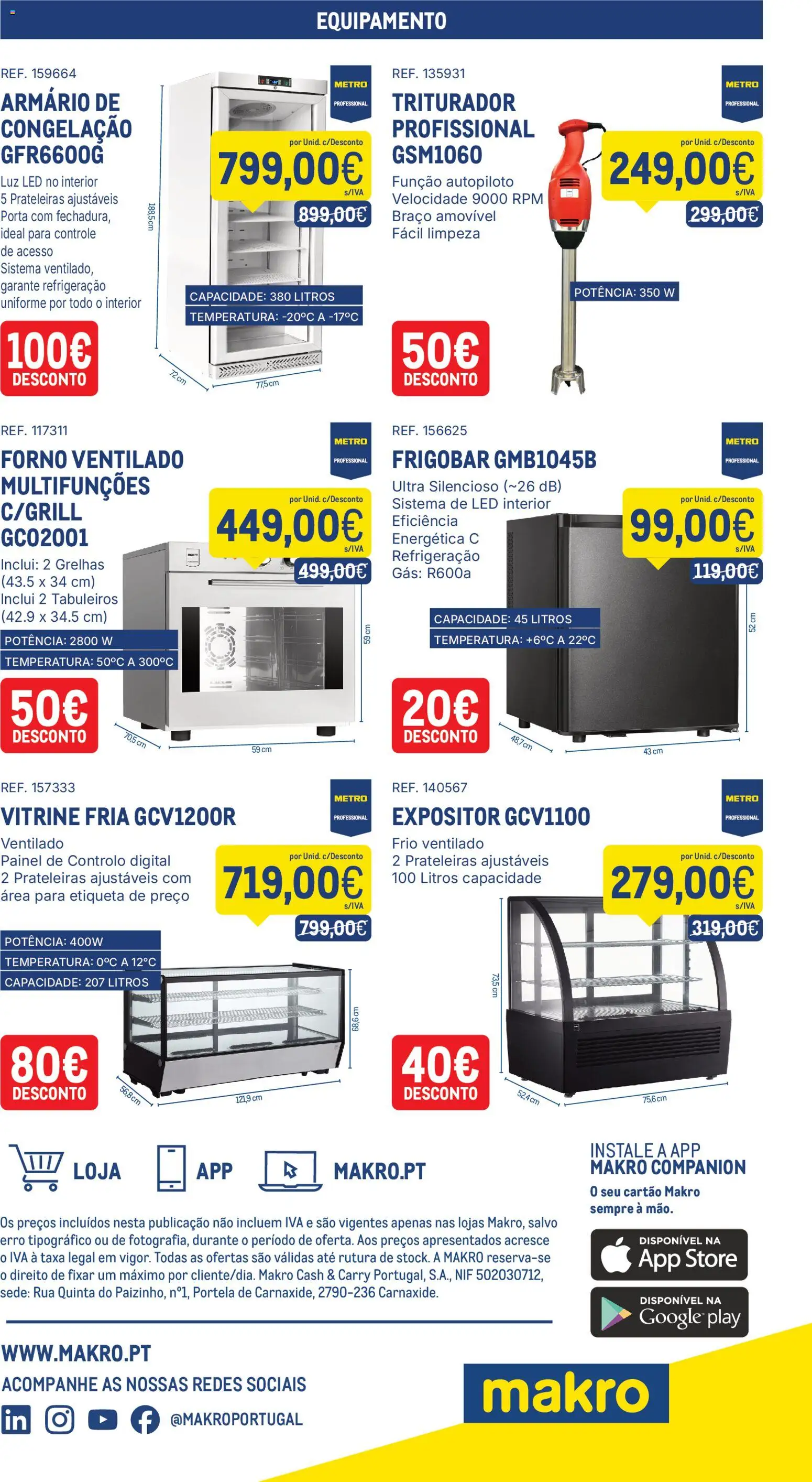 Makro folheto │ válido de 21.04.2026 | Página: 19 | Produtos: Porta, Forno, Armário