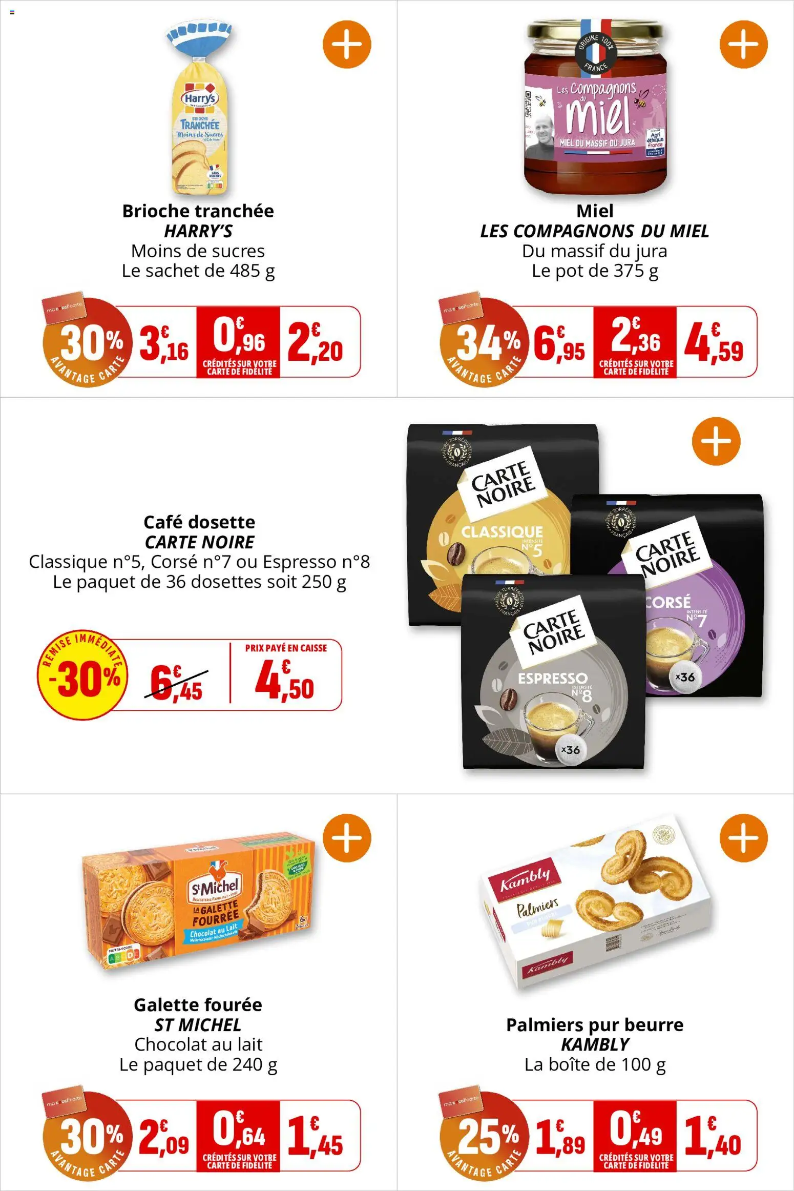 {H1} | Page: 23 | Produits: Lait, Beurre, Café, Chocolat