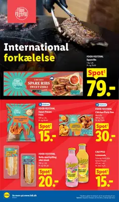 FOOD FESTIVAL Spare Ribs Sweet Chili, Slow cooked spare ribs sweet chili gyldig fra 21/06/2026 | Side: 26 | Produkter: Ribs, Nuggets, Spareribs, Søm