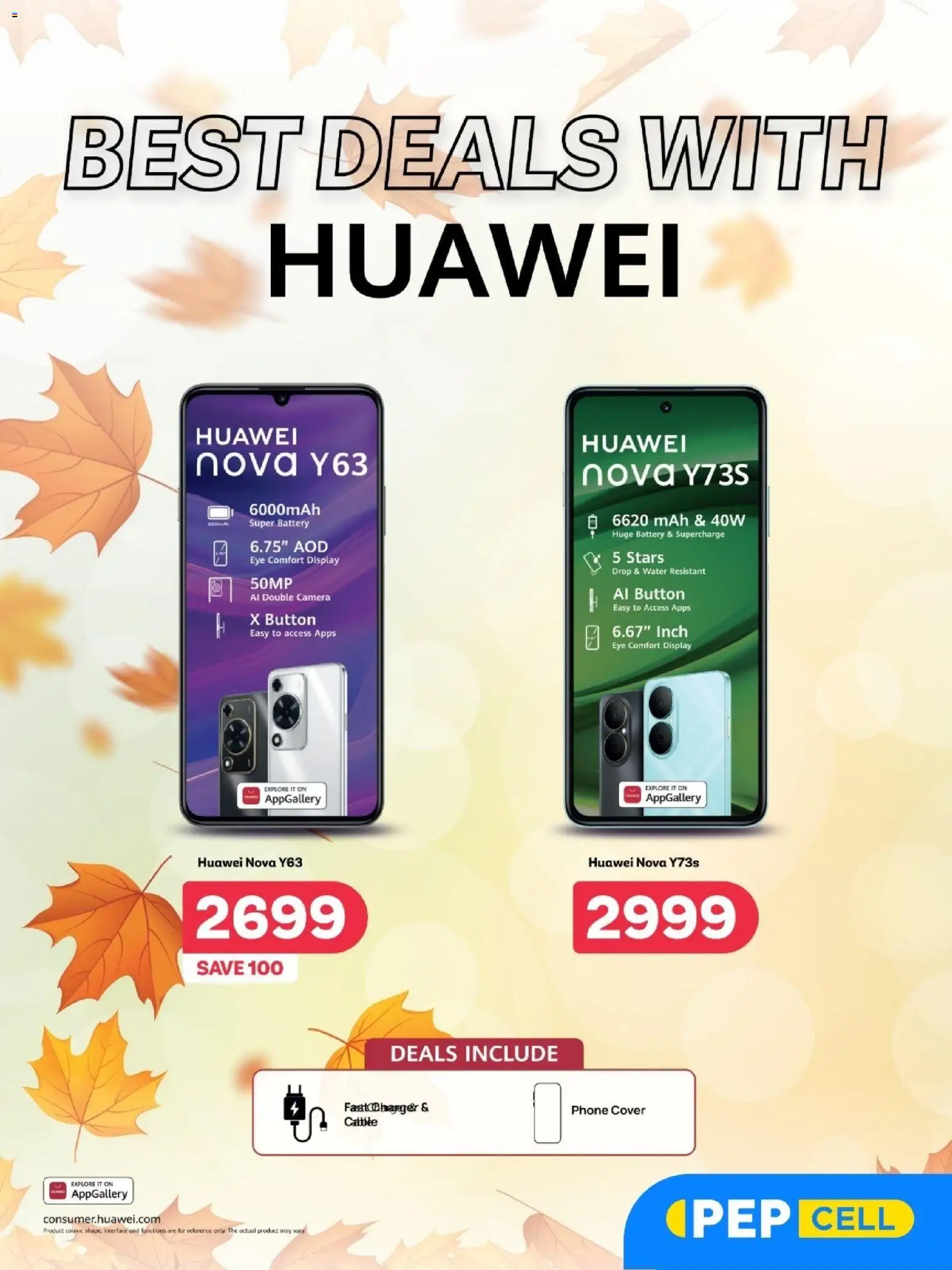 New PEP Stores catalogue – valid from 24.04.2026 | Page: 15 | Products: Cover, Phone, Battery, Charger