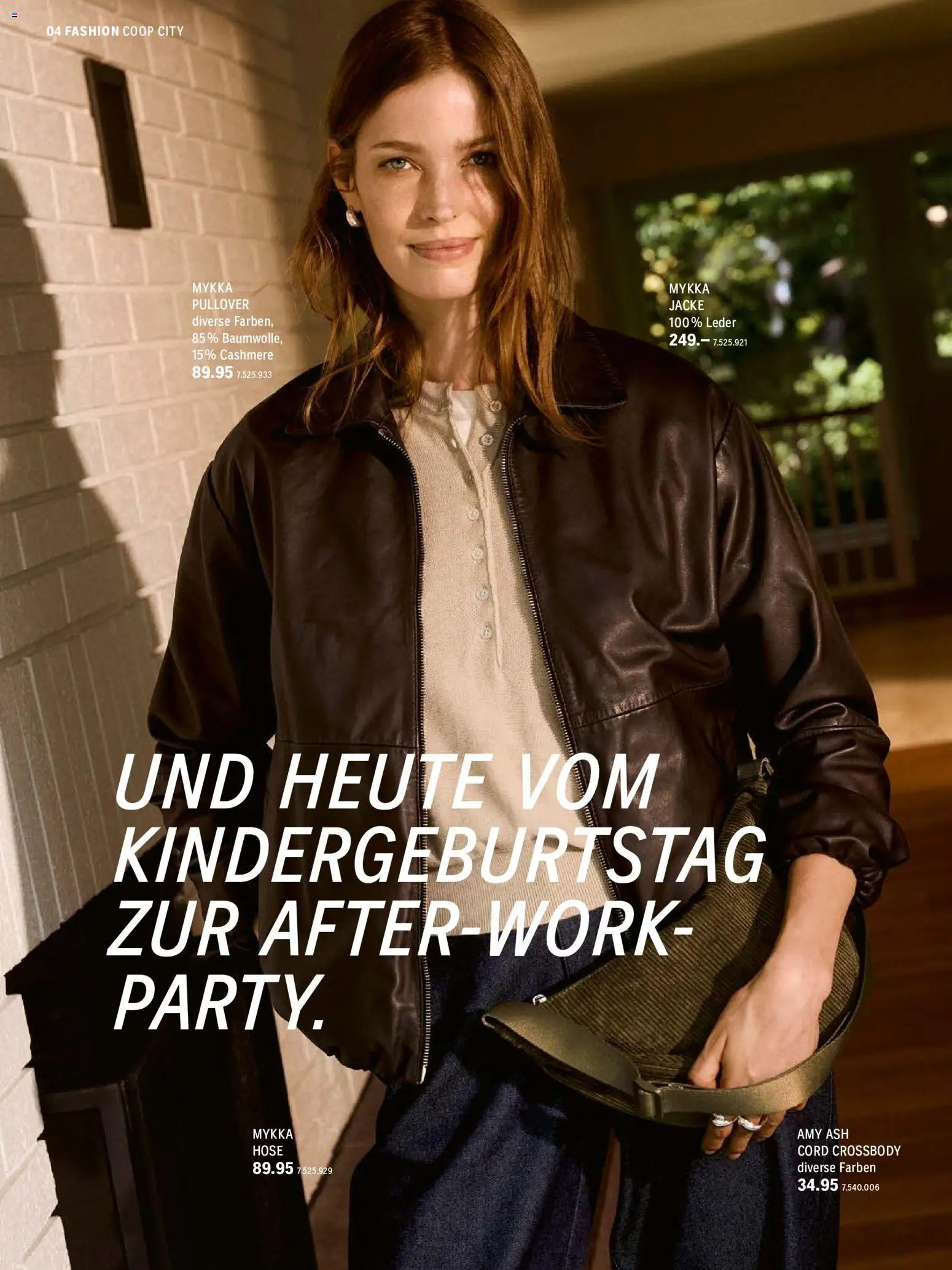 Coop City aktionen – gültig ab 17.08.2026 | Seite: 4 | Produkte: Pullover, Jacke, Hose