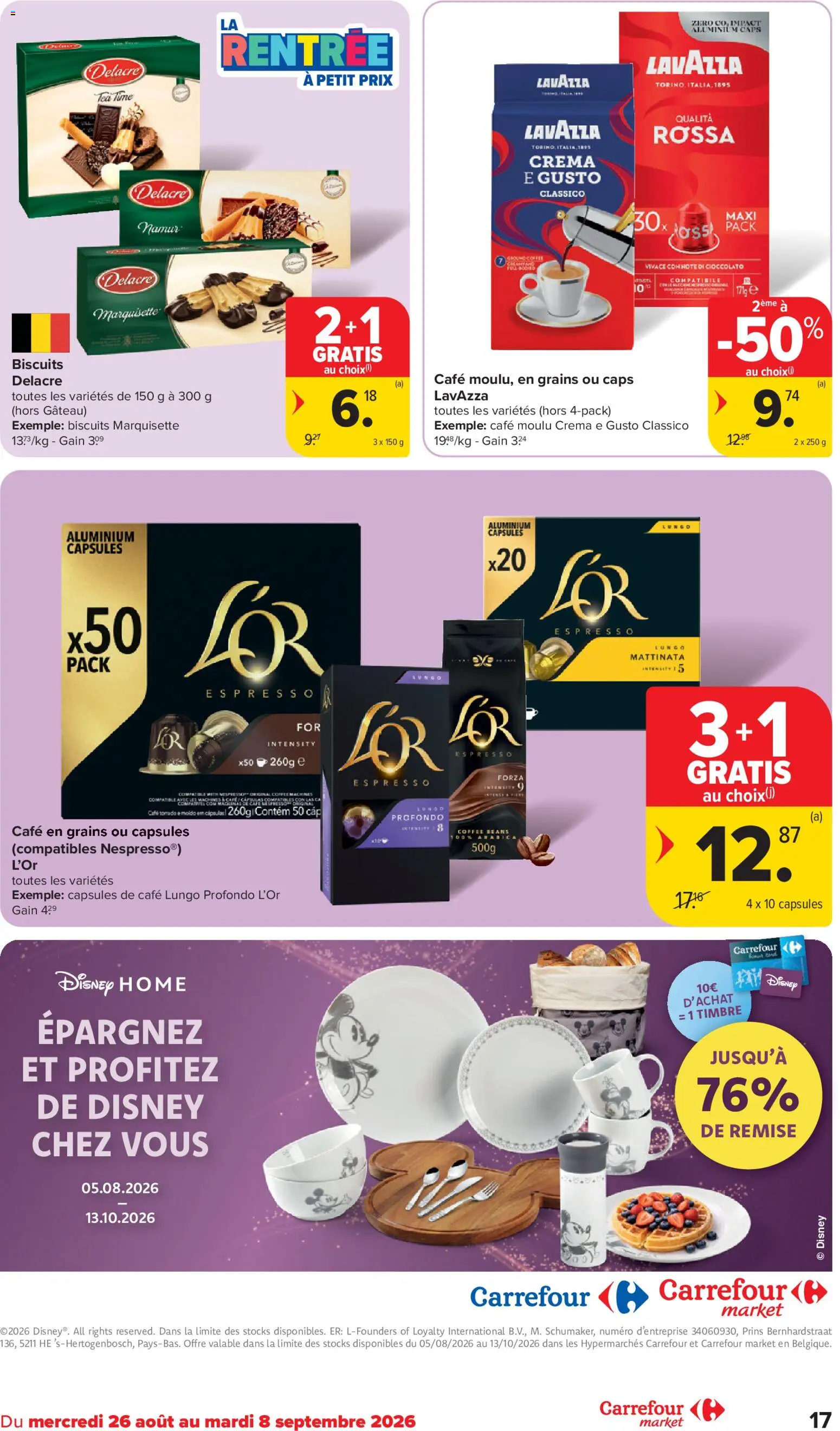 {H1} | Pagina: 17 | Producten: Lavazza, Capsules, La