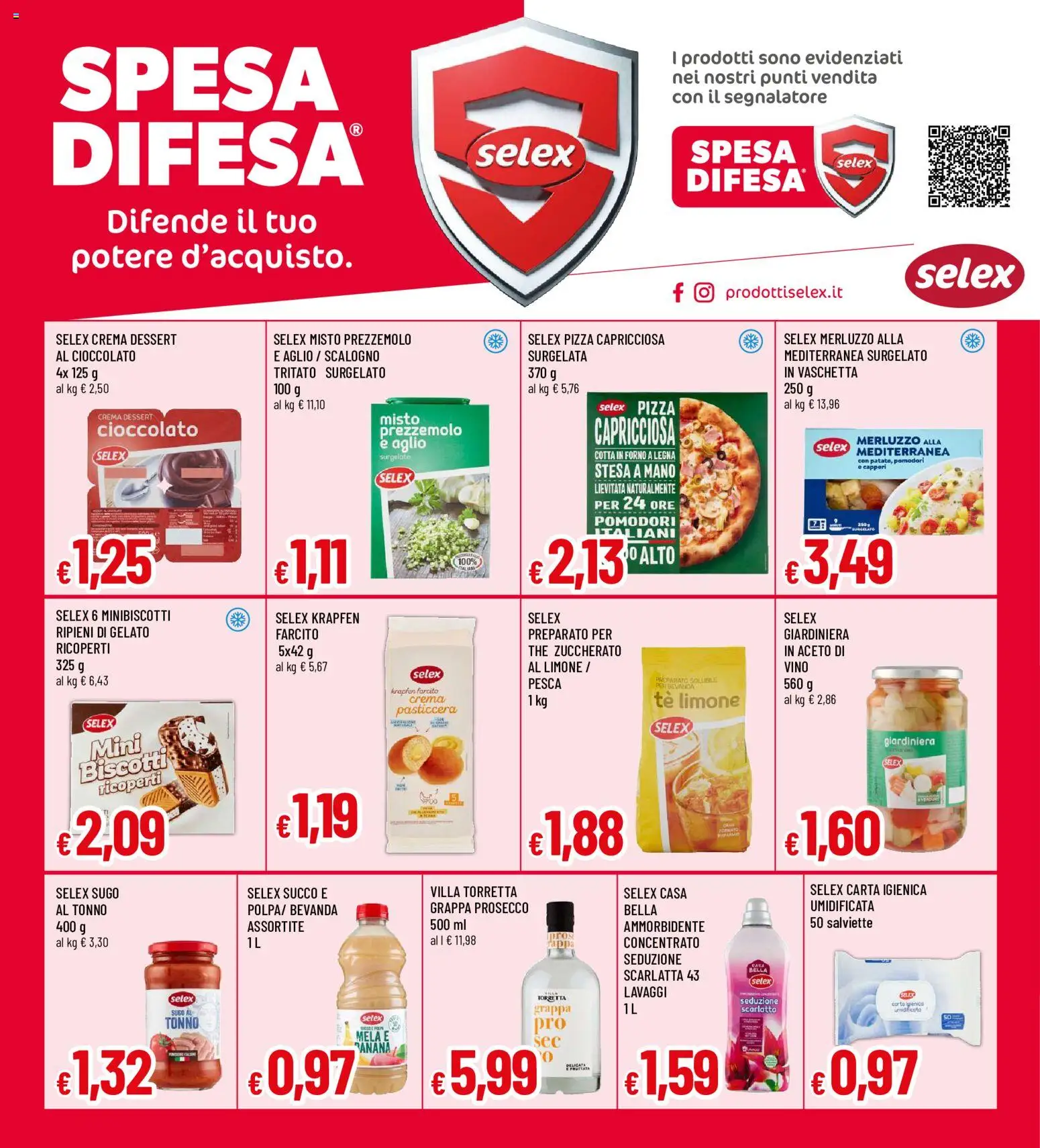 Volantino Galassia del 20/08/2026 | Pagina: 14 | Prodotti: Crema, Pizza, Tonno, Forno