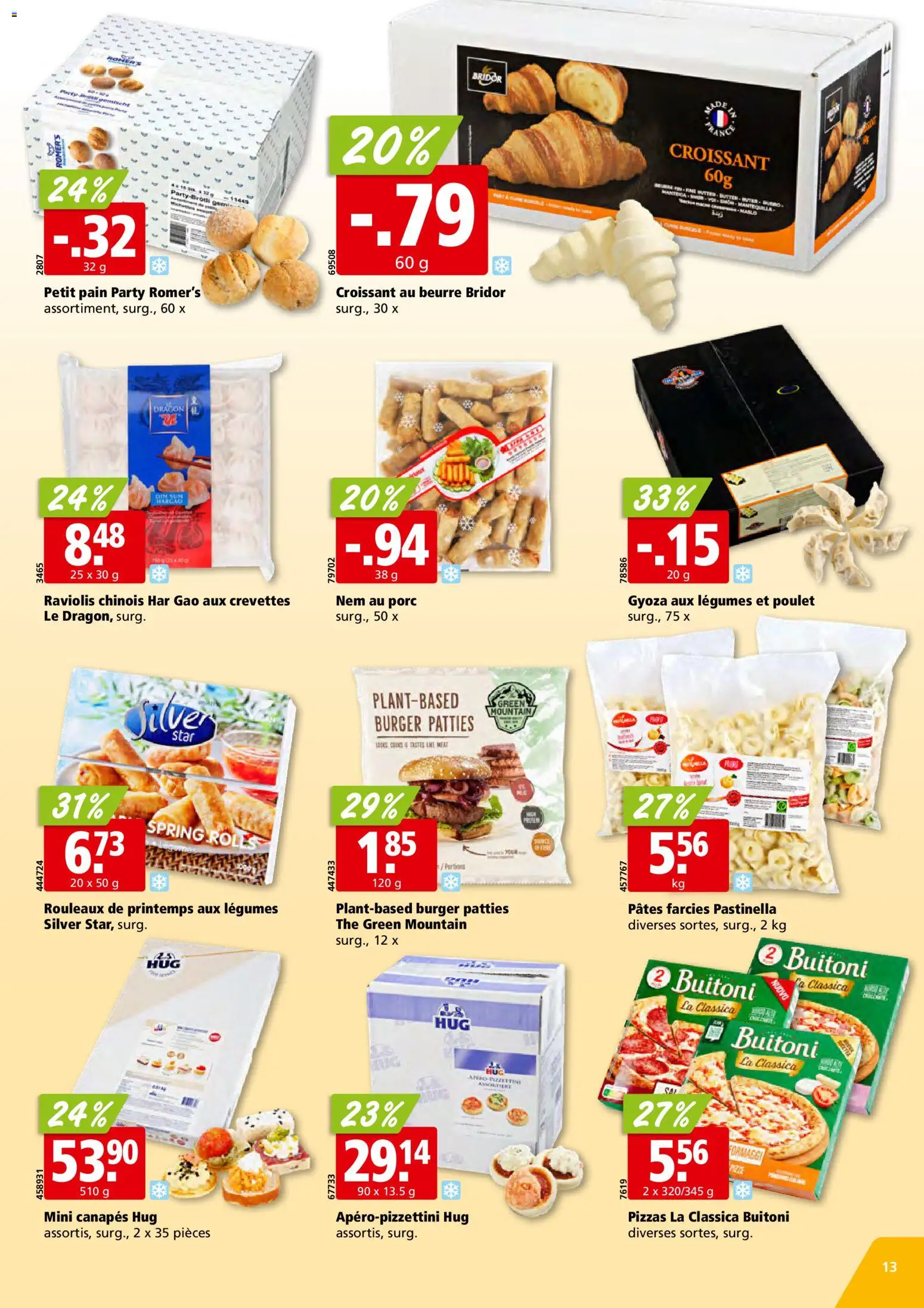 Aligro aktionen Chavannes, Matran, Genève, Sion – gültig ab 15.06.2026 | Seite: 13 | Produkte: Burger
