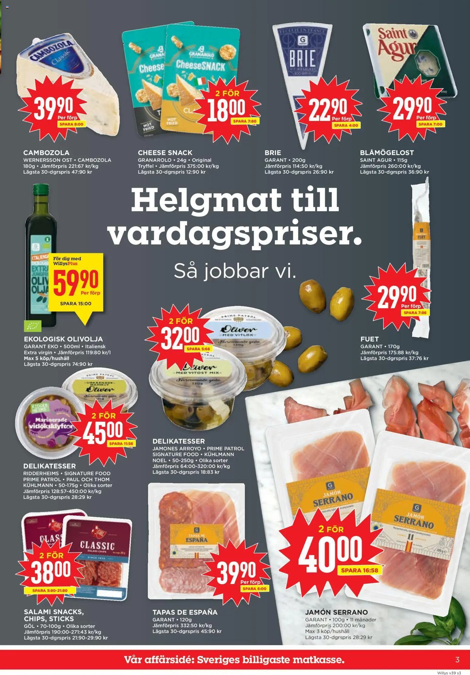 Willys reklamblad aktuell från 21/09/2026 | Sida: 3