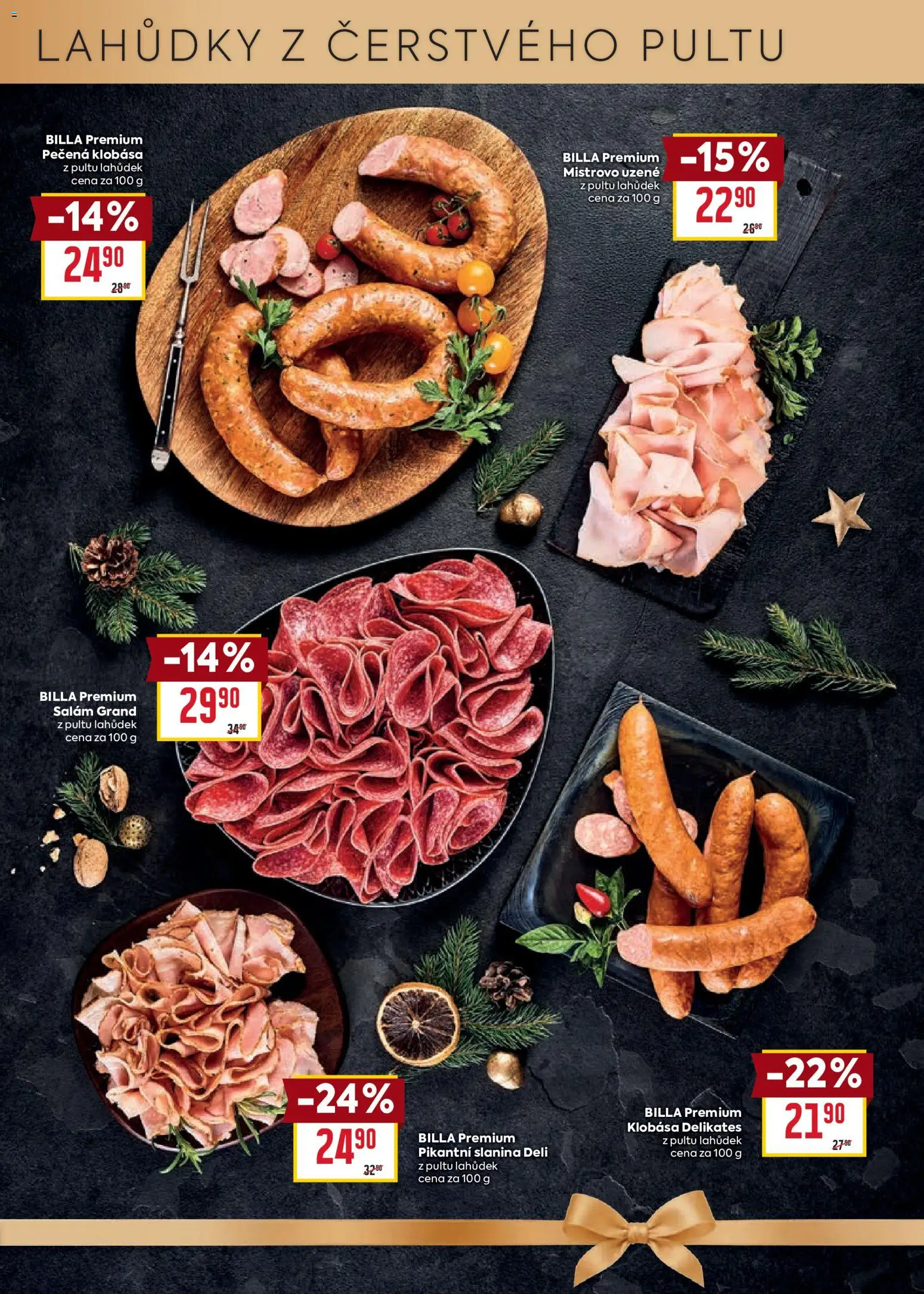 Billa leták - Billa Premium od 21.10.2026 | Strana: 5 | Produkty: Salám, Klobása, Slanina