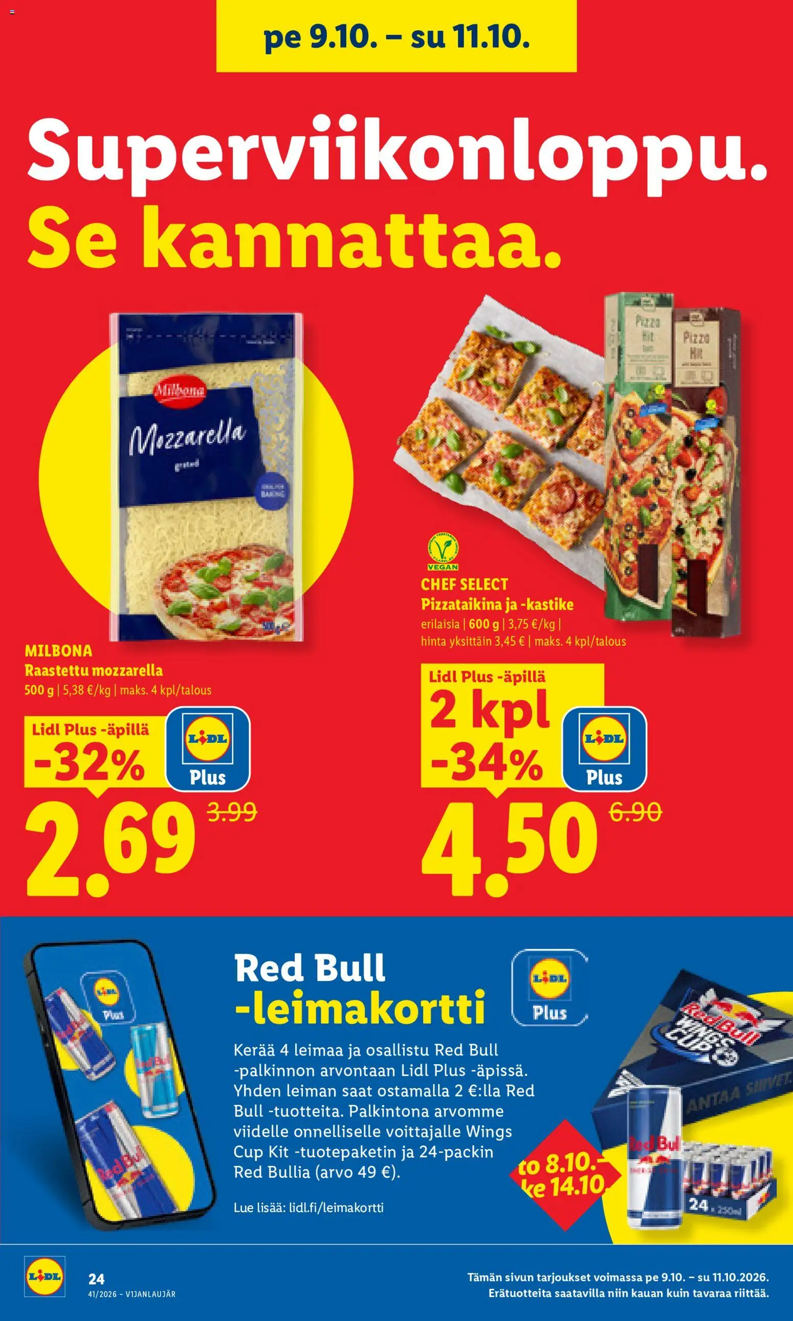 Lidl tarjoukset – voimassa 08/10/2026 alkaen | Sivu: 24