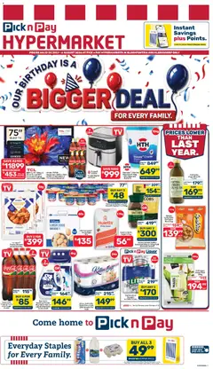 Pick n Pay specials catalogue – valid from 24/07/2026